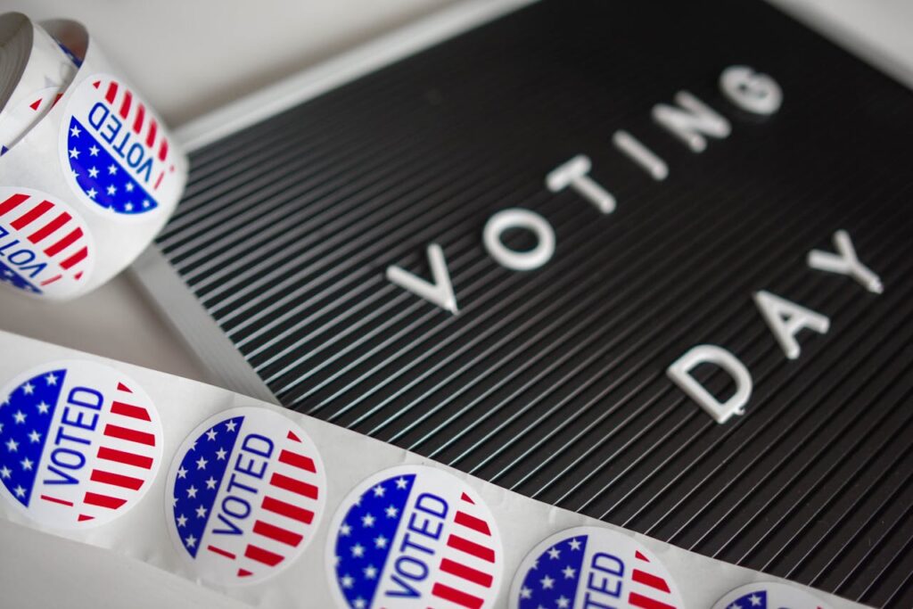 pexels-photo-1550340 I Voted Sticker Lot